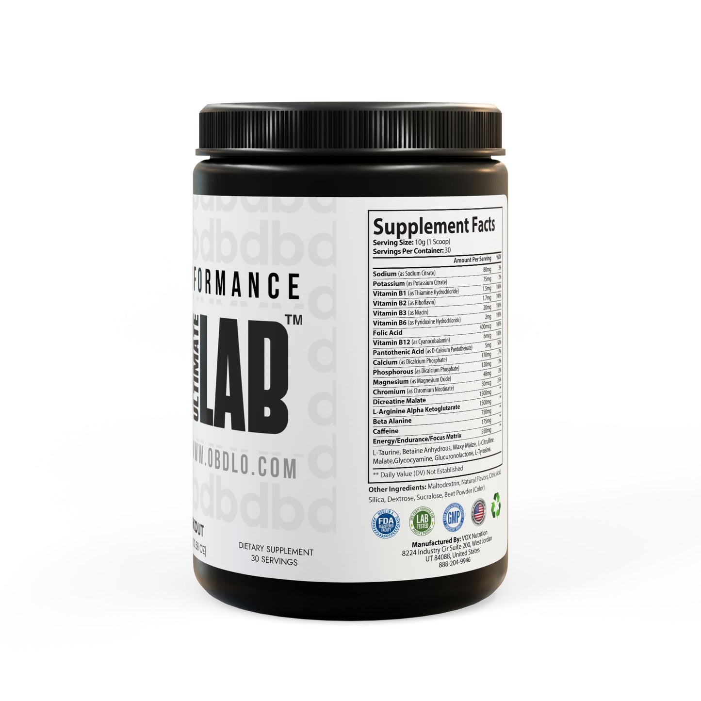 PRE WORKOUT | OBDLO LABS™