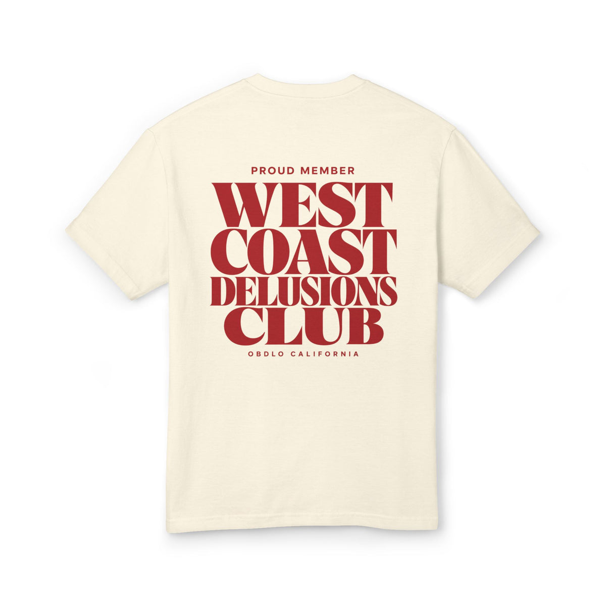 THE WEST COAST DELUSIONS CLUB TEE