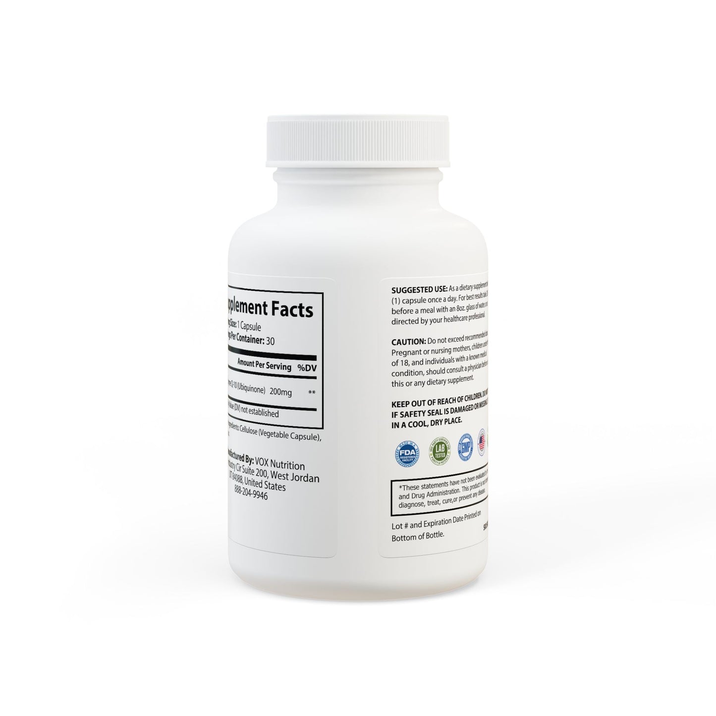 COQ10 UBIQUINONE | OBDLO LABS™