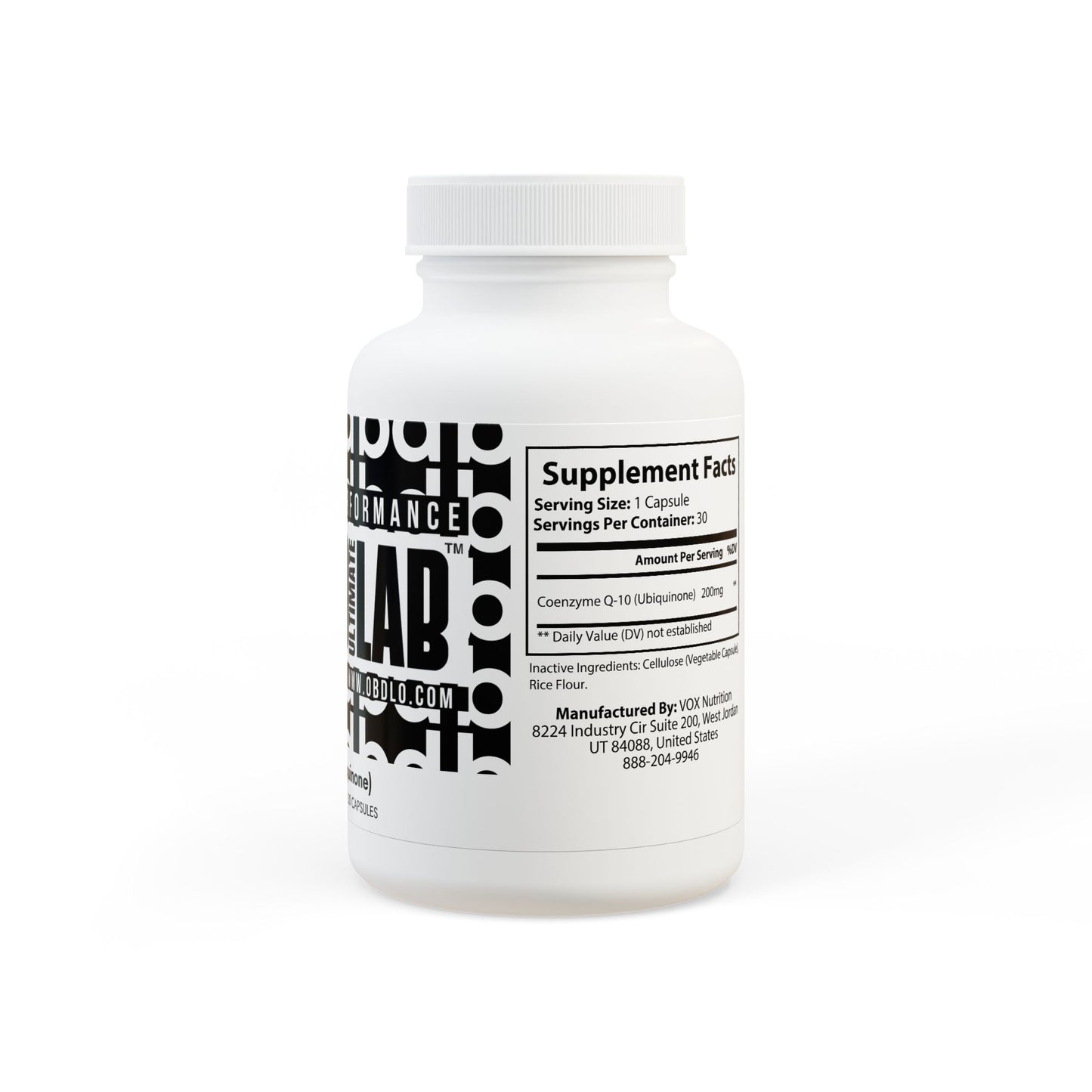 COQ10 UBIQUINONE | OBDLO LABS™