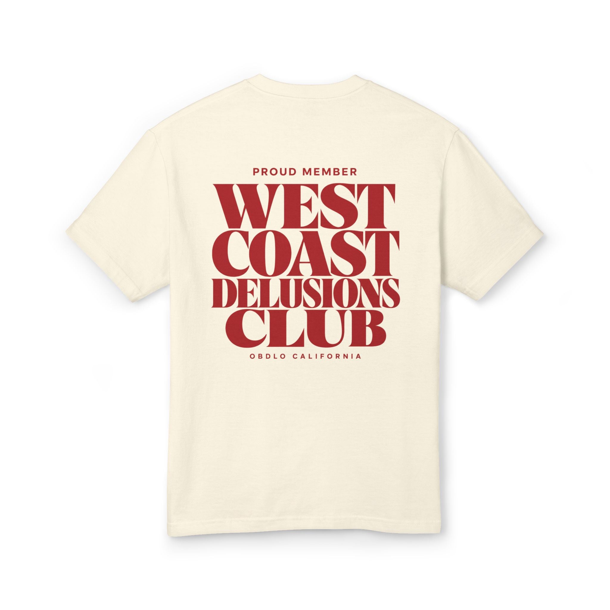 WEST COAST DELUSIONS CLUB TEE | OBDLO CLUB™