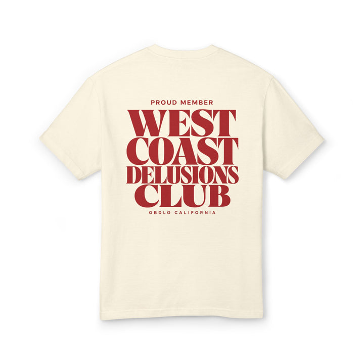THE WEST COAST DELUSIONS CLUB TEE
