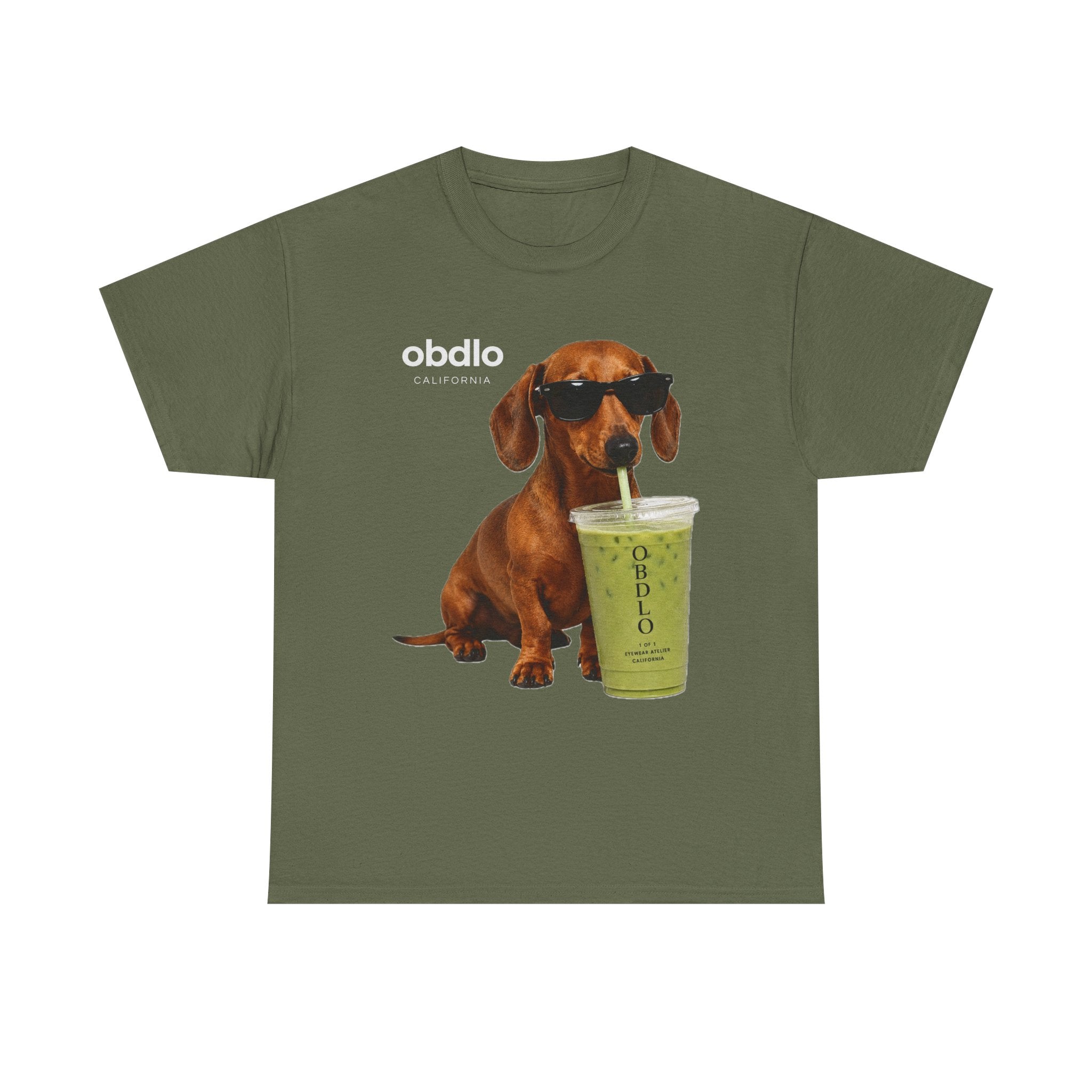OBDLO Dachshund Matcha Tee® — California Leisure Collection