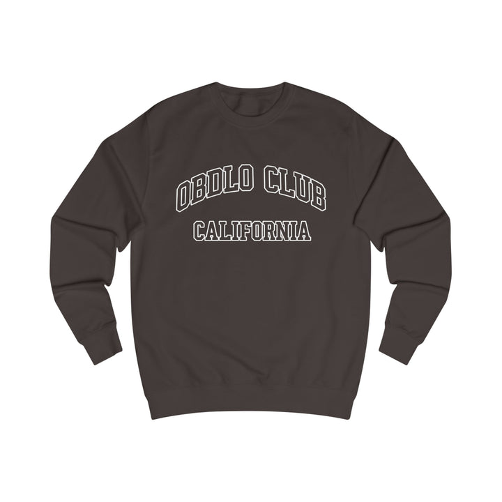 OBDLO Tennis Club crewneck, vintage collegiate California sweatshirt