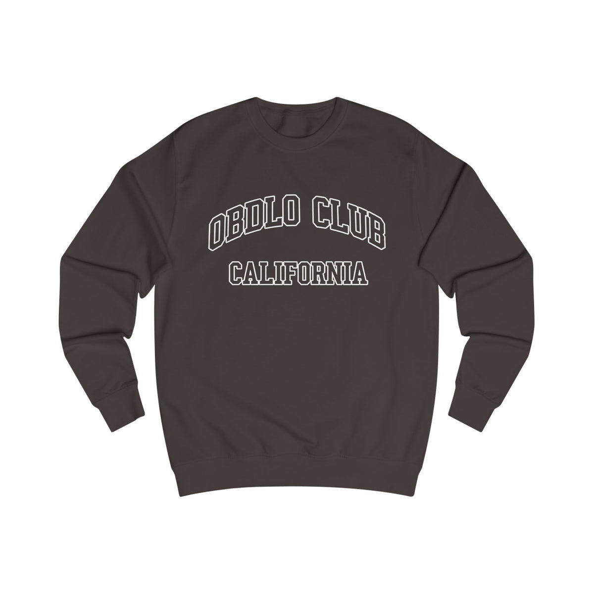 OBDLO Tennis Club crewneck, vintage collegiate California sweatshirt
