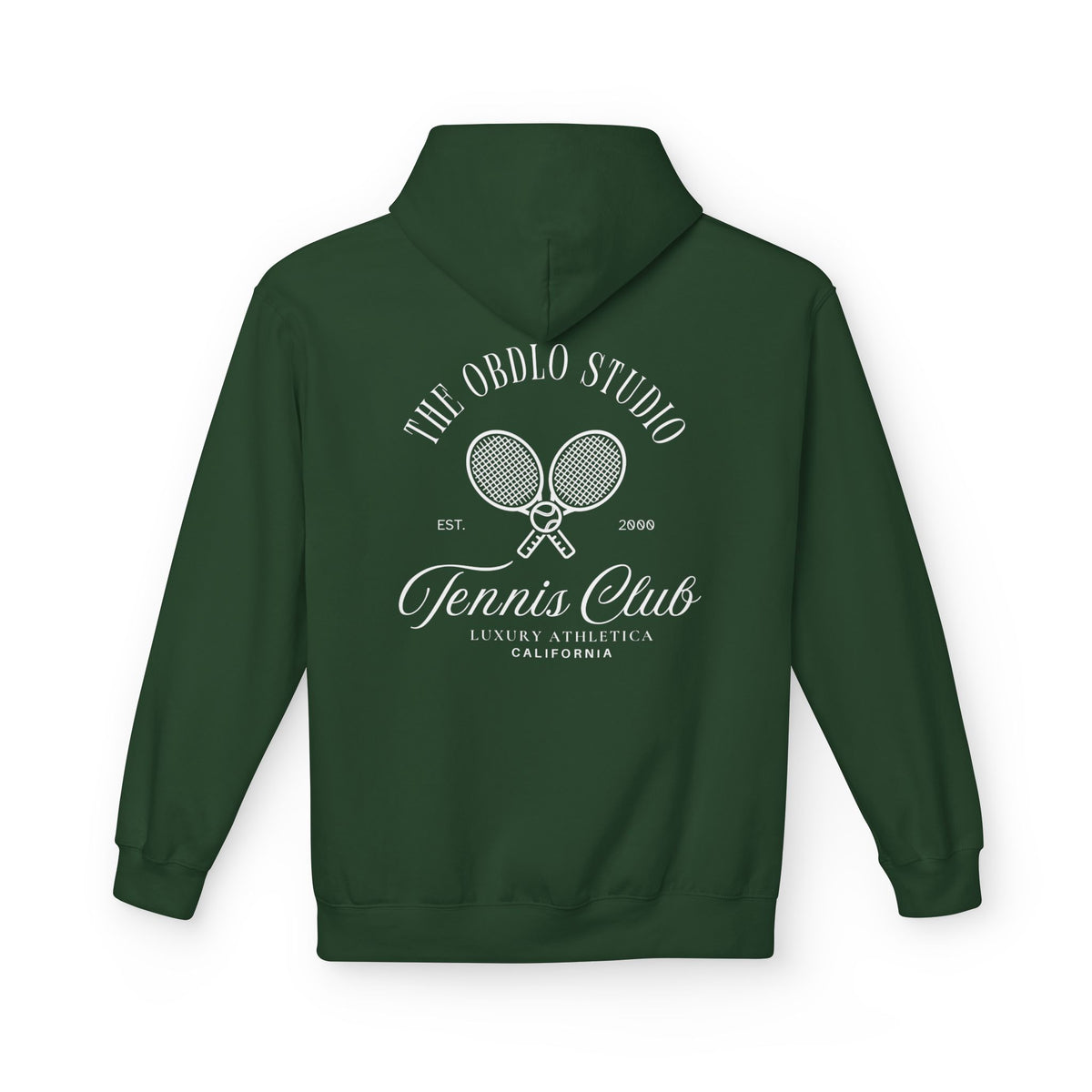 The California hoodie detail, ribbed cuffs and relaxed fit