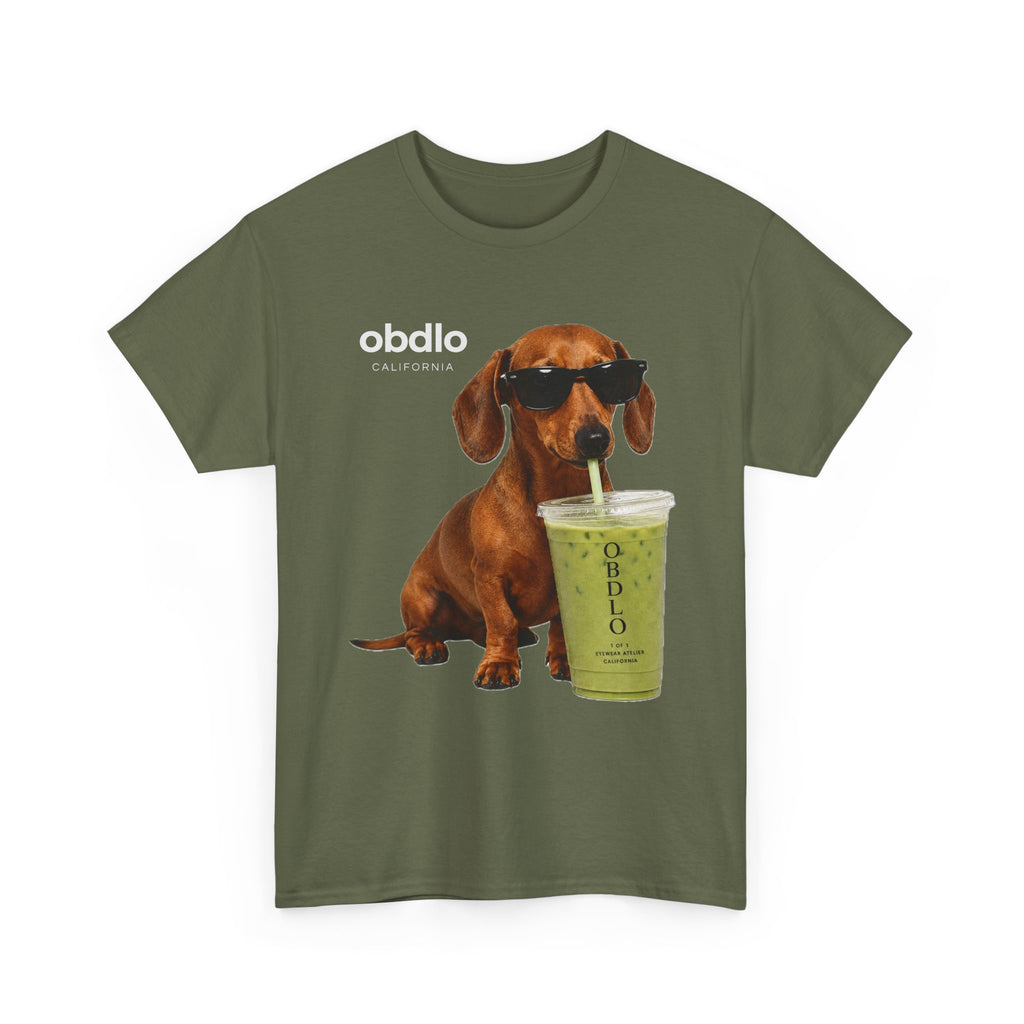 OBDLO Dachshund Matcha Tee® — California Leisure Collection
