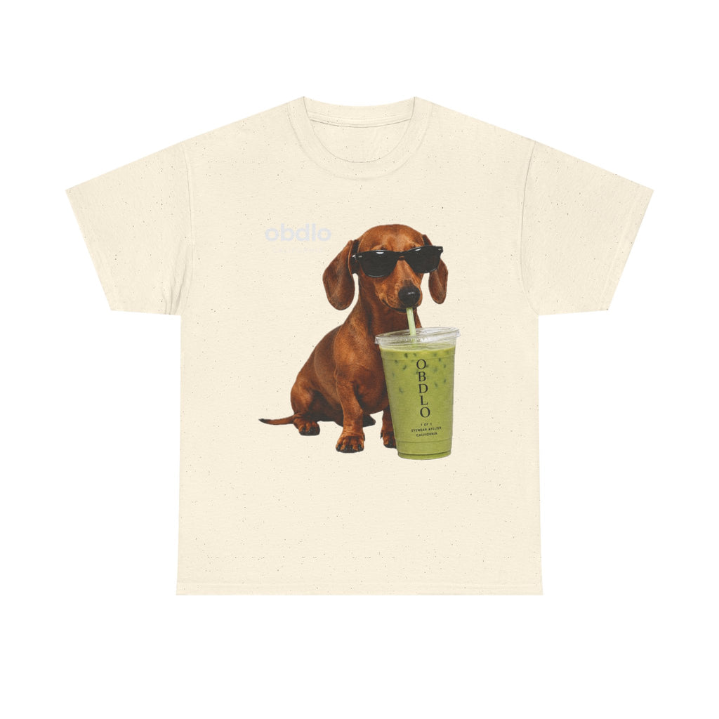OBDLO Dachshund Matcha Tee® — California Leisure Collection