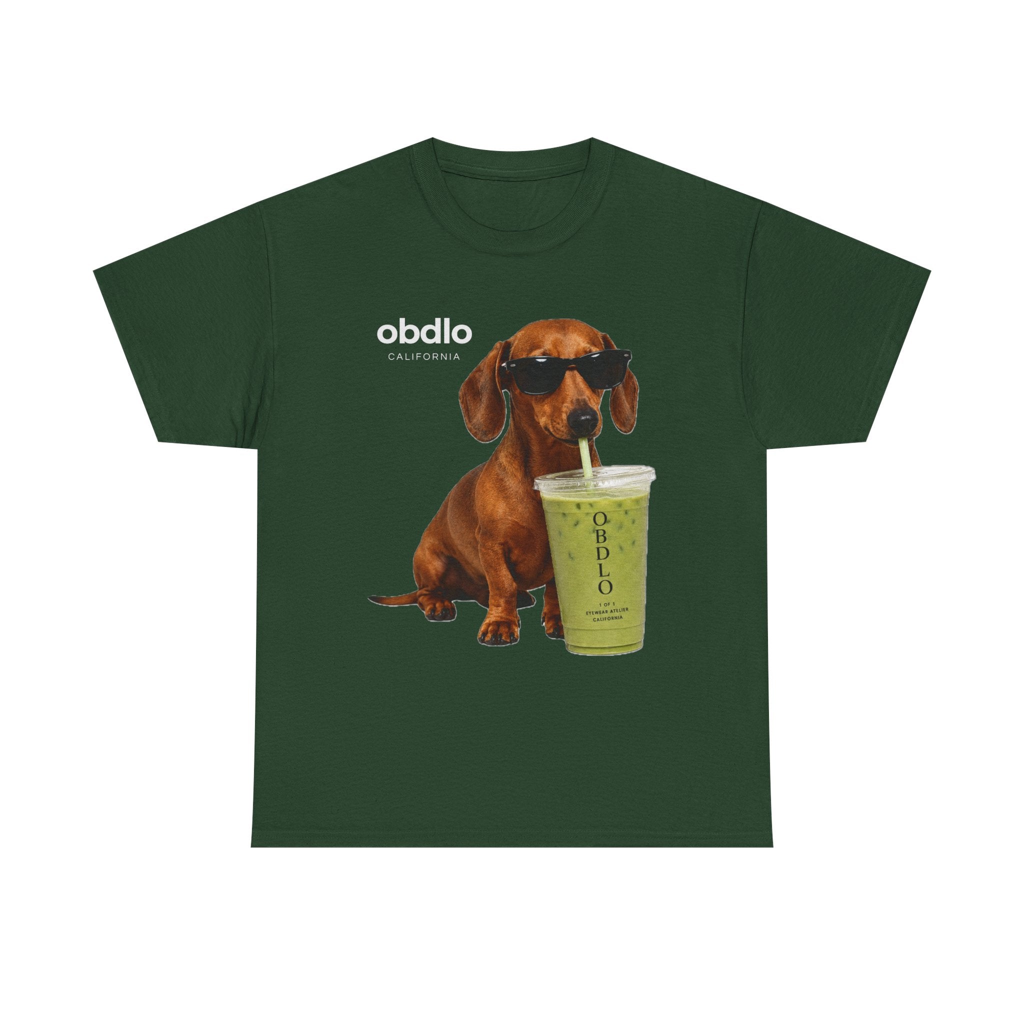OBDLO Dachshund Matcha Tee® — California Leisure Collection
