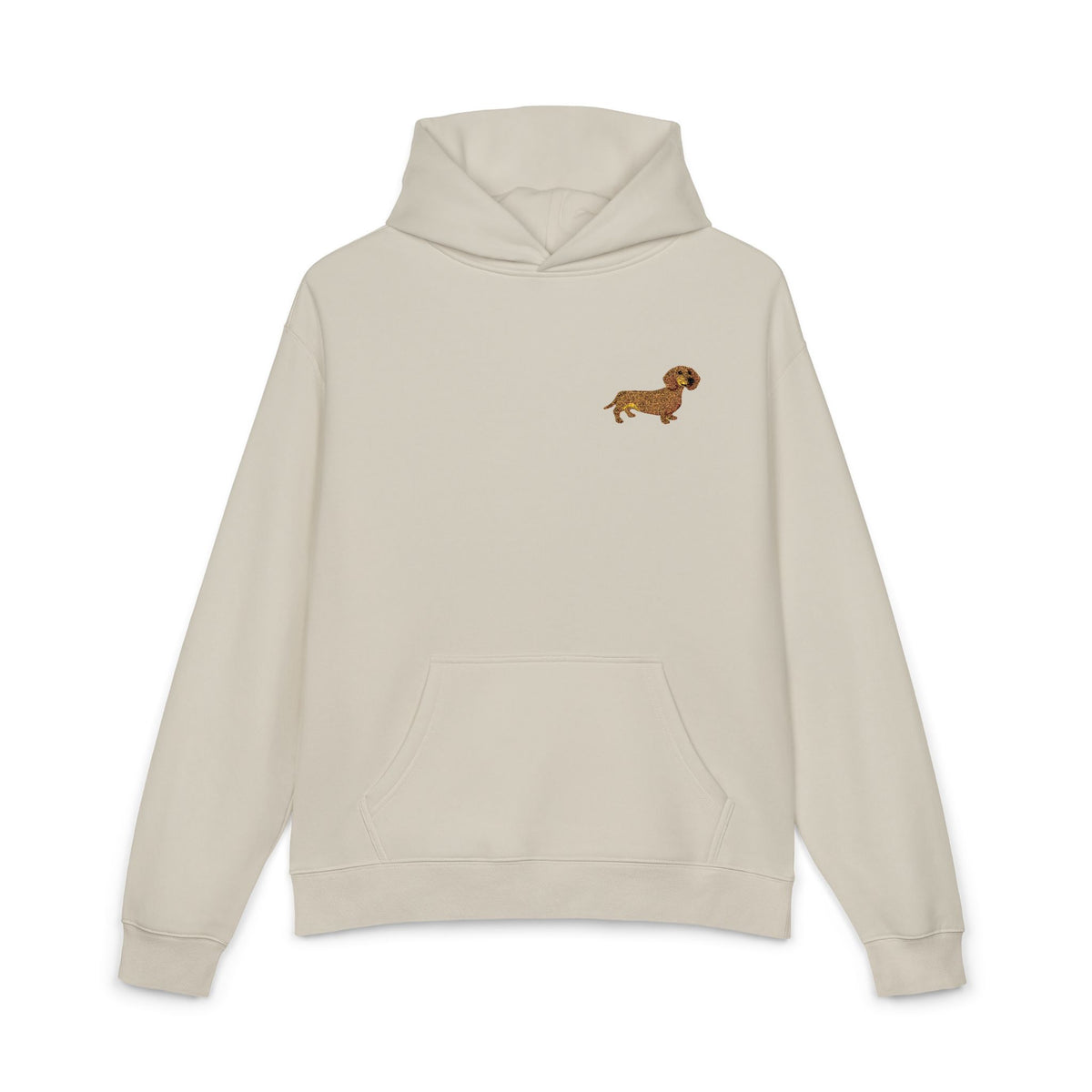 OBDLO Dachshund Society hoodie, premium dog lover hoodie